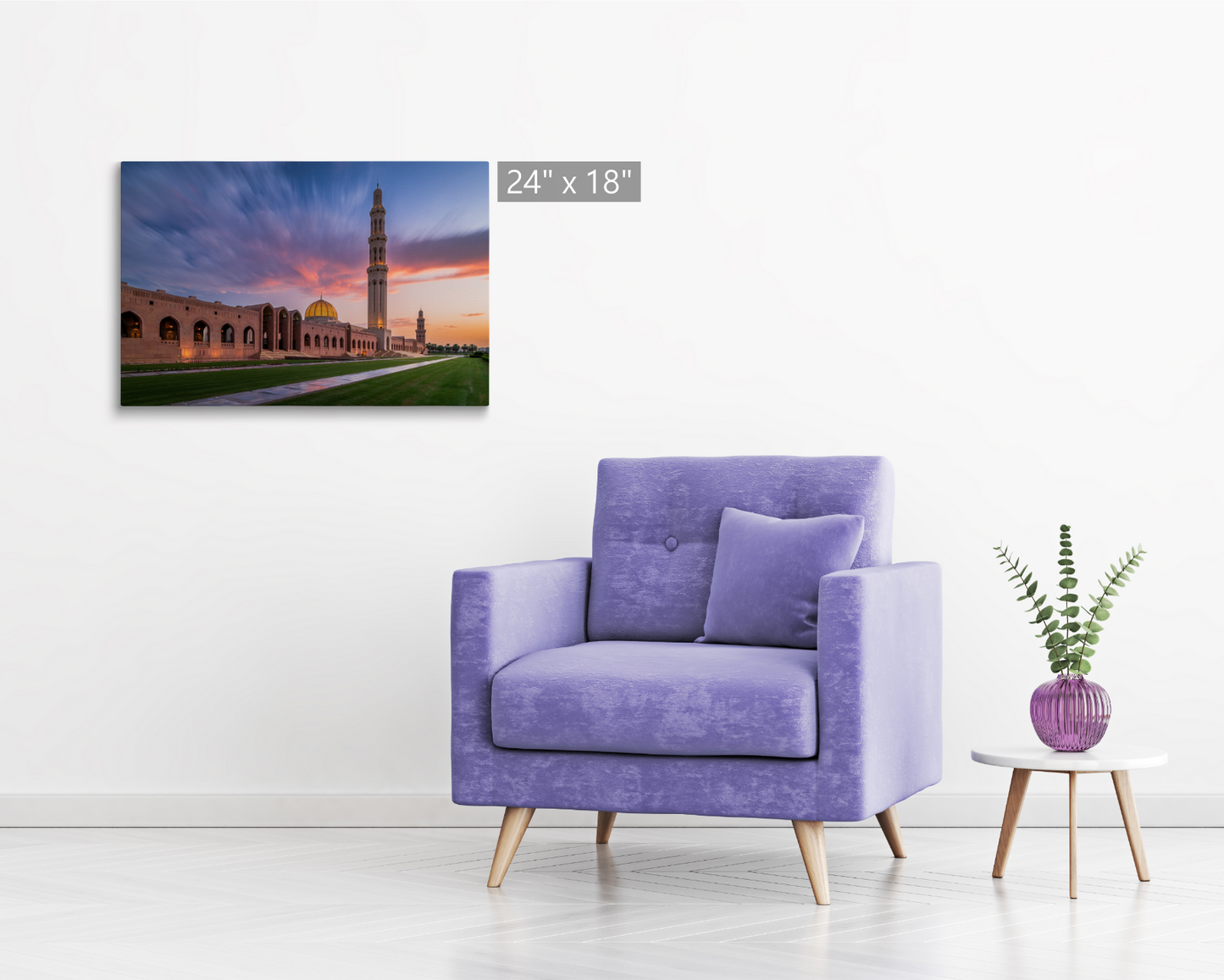Oman, Sultan Qaboos Grand Mosque in Muscat