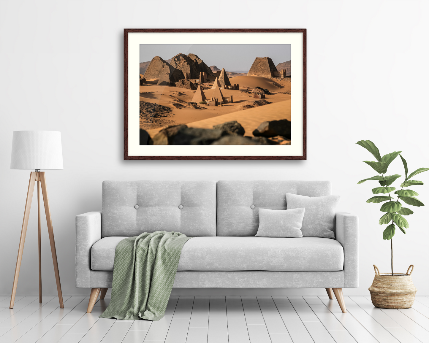 Sudan, Meroe Pyramids in The Sahara Desert