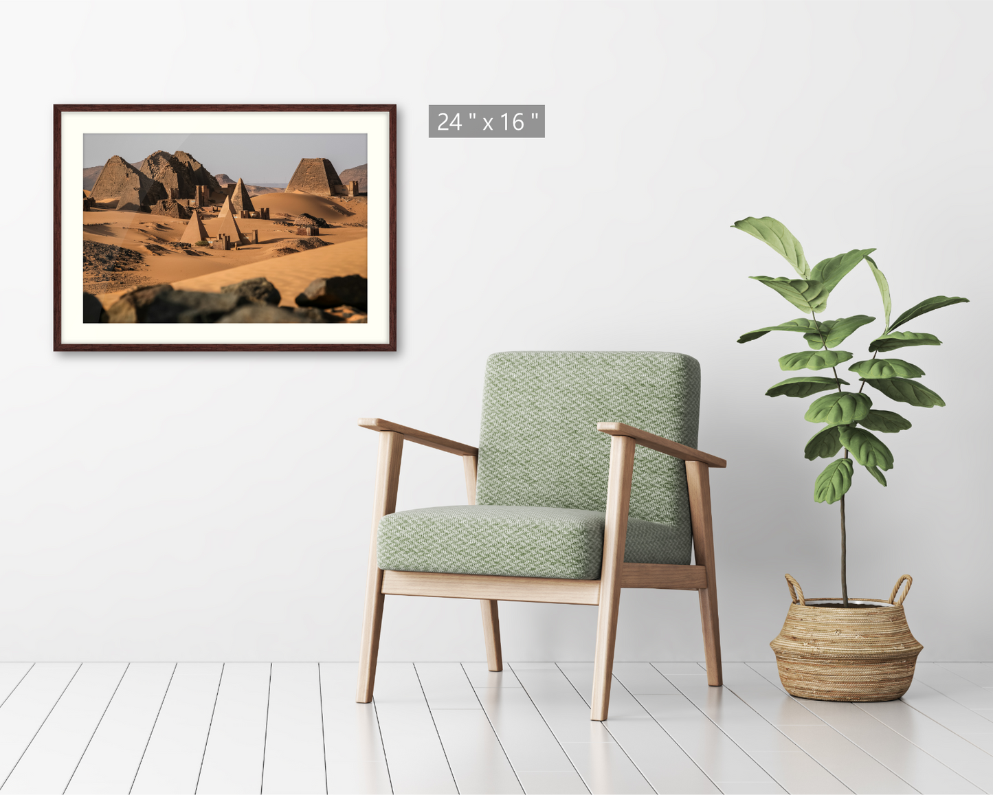 Sudan, Meroe Pyramids in The Sahara Desert