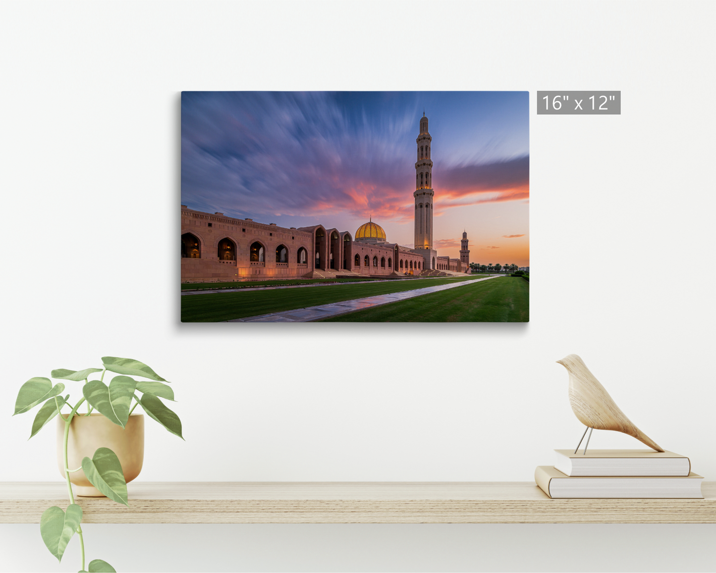 Oman, Sultan Qaboos Grand Mosque in Muscat