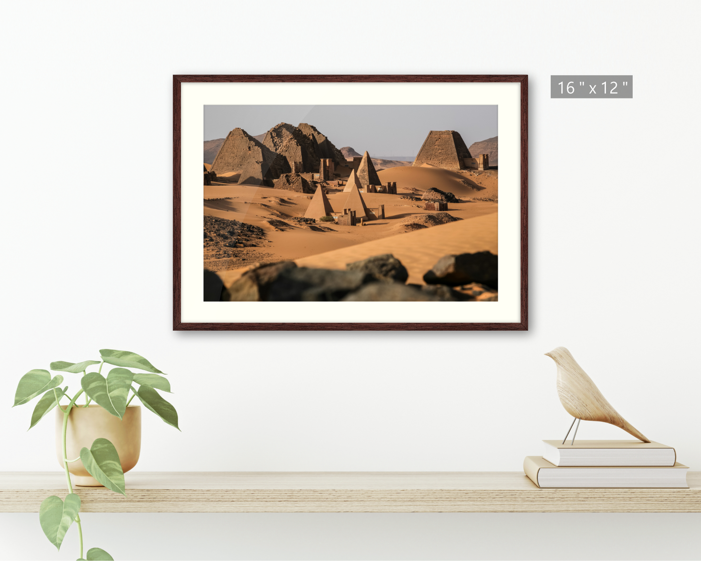 Sudan, Meroe Pyramids in The Sahara Desert