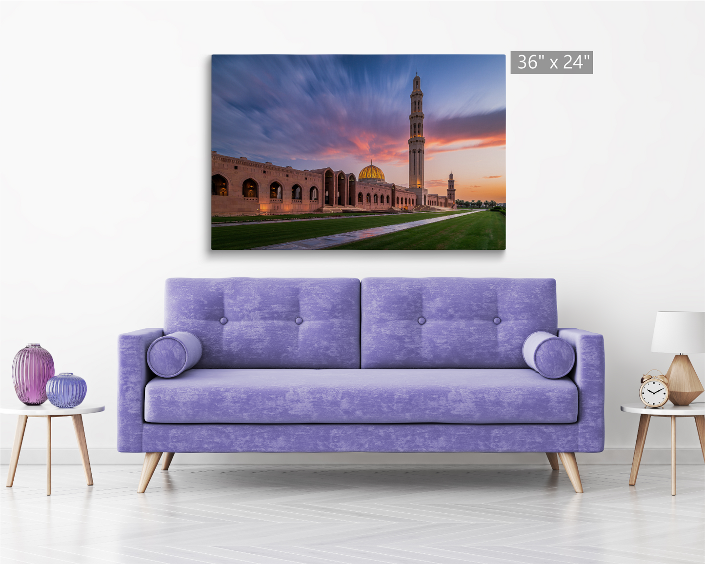 Oman, Sultan Qaboos Grand Mosque in Muscat