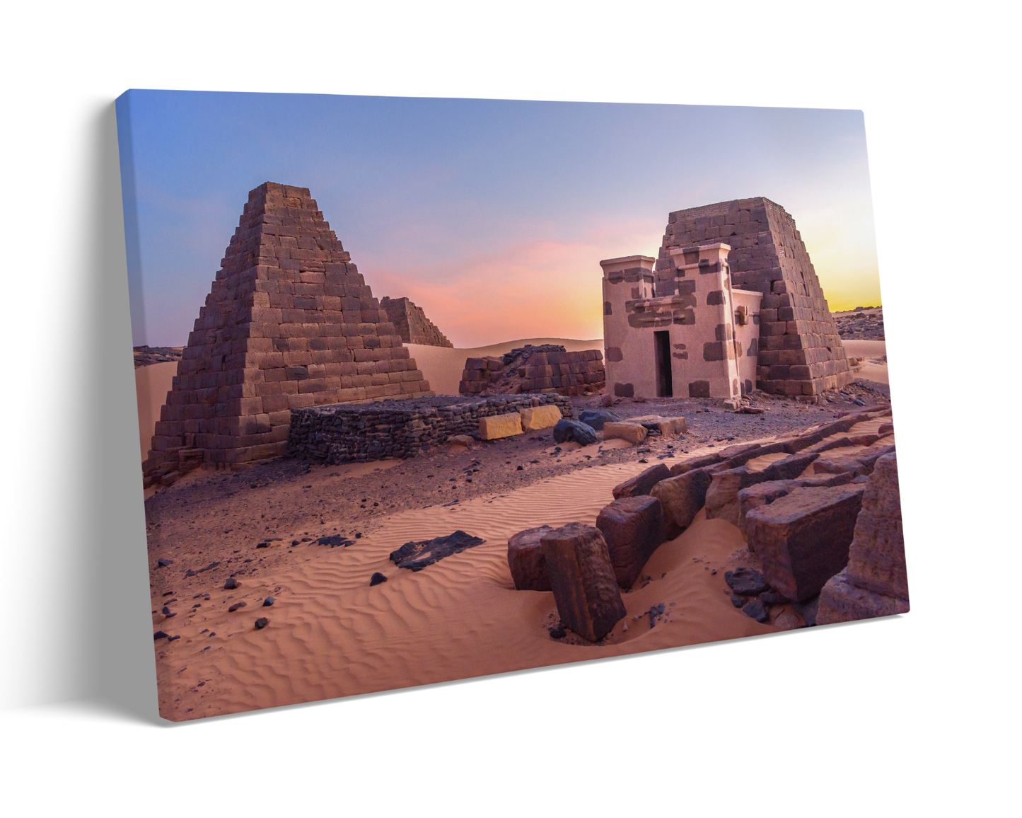 Sudan, Pyramids of Meroe in Al Khartoum