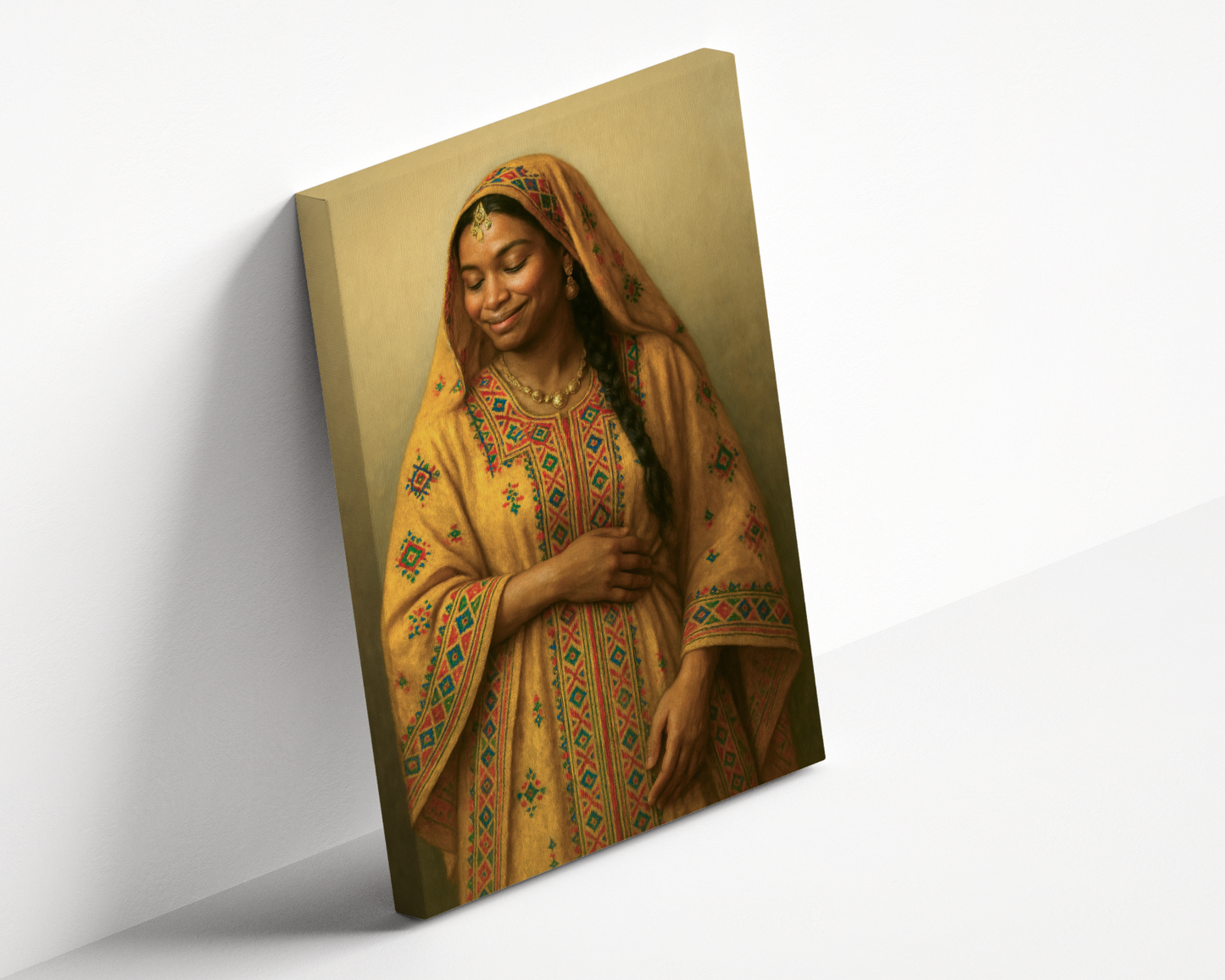 Woven Stories 13 : Traditional Arab Clothing in Art