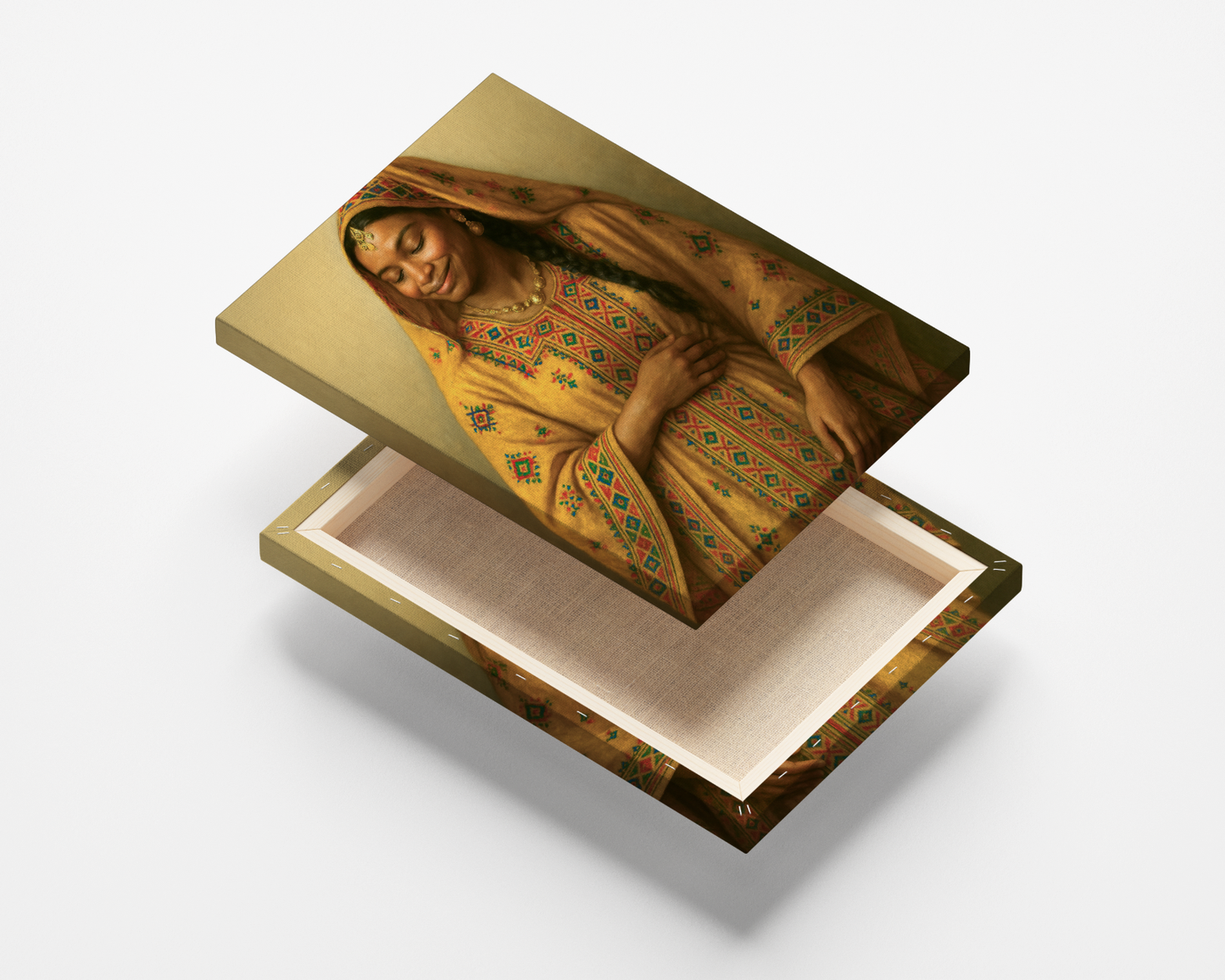 Woven Stories 13 : Traditional Arab Clothing in Art
