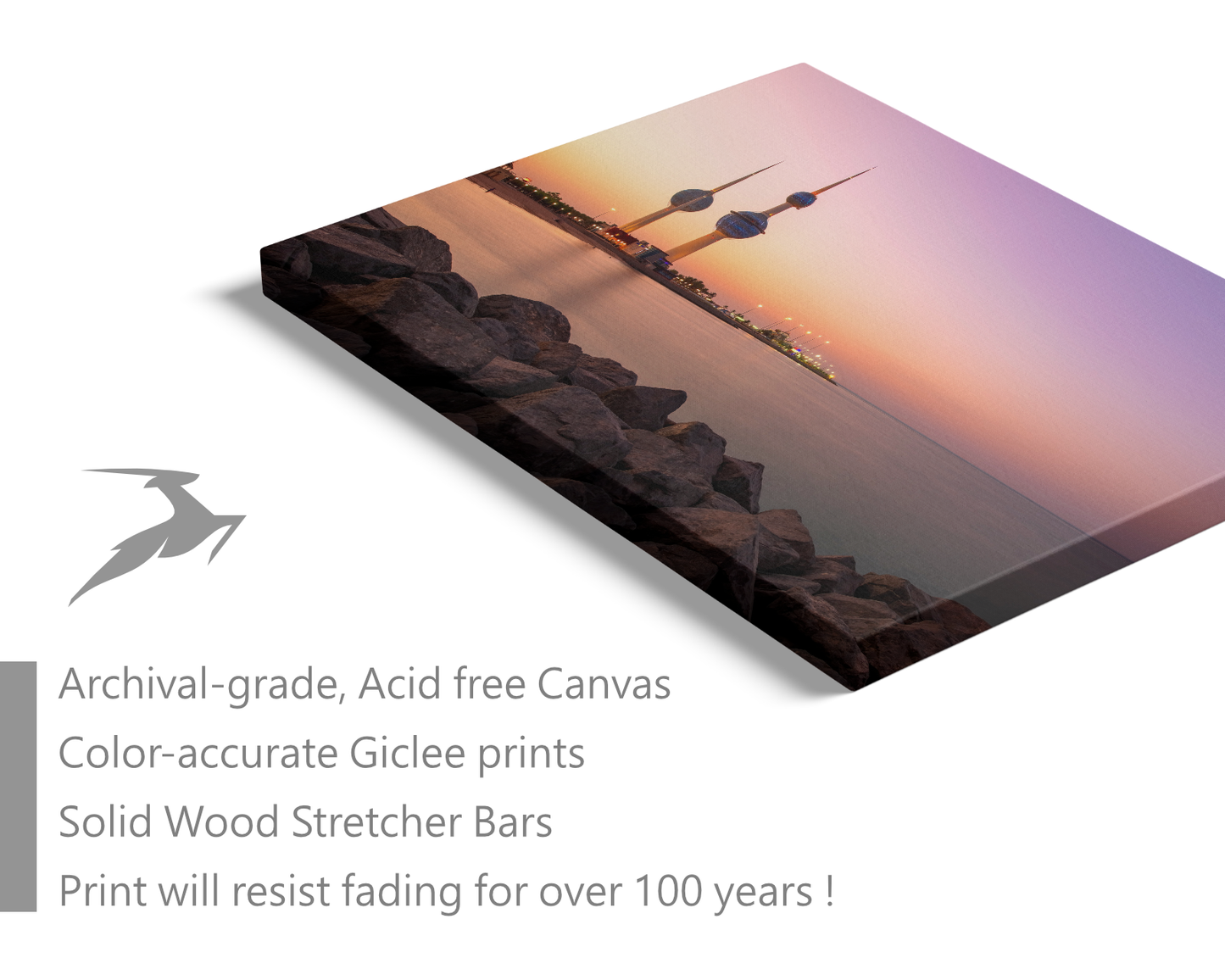 Kuwait, The Skyline view from the Cornish