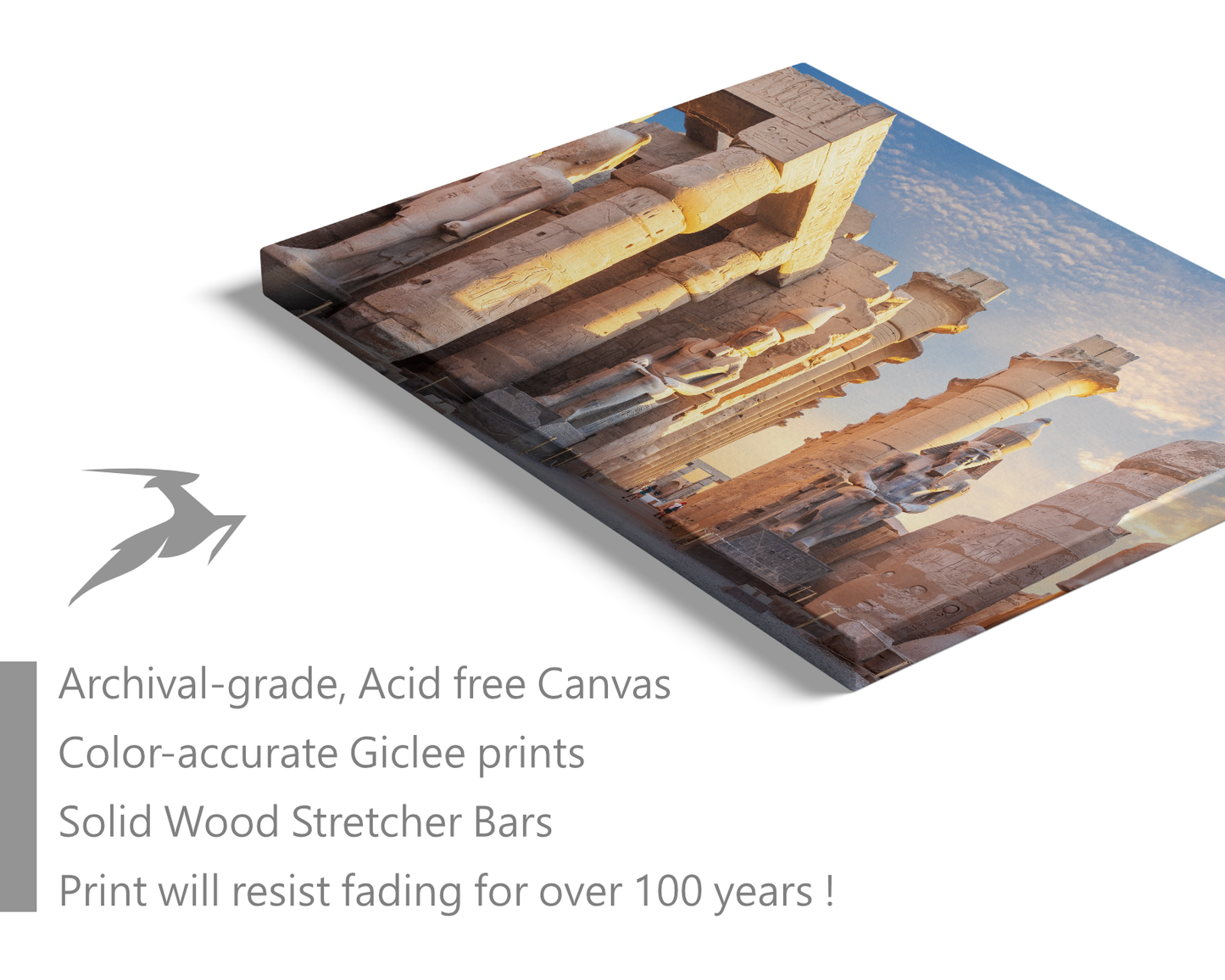 Egypt, Luxor Temple and the statues of Ramses II