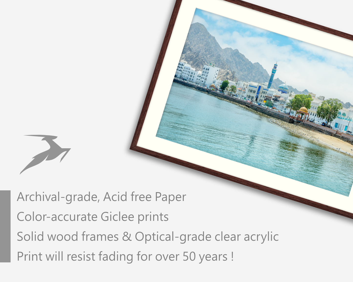 Oman, Mutrah promenade street in Muscat