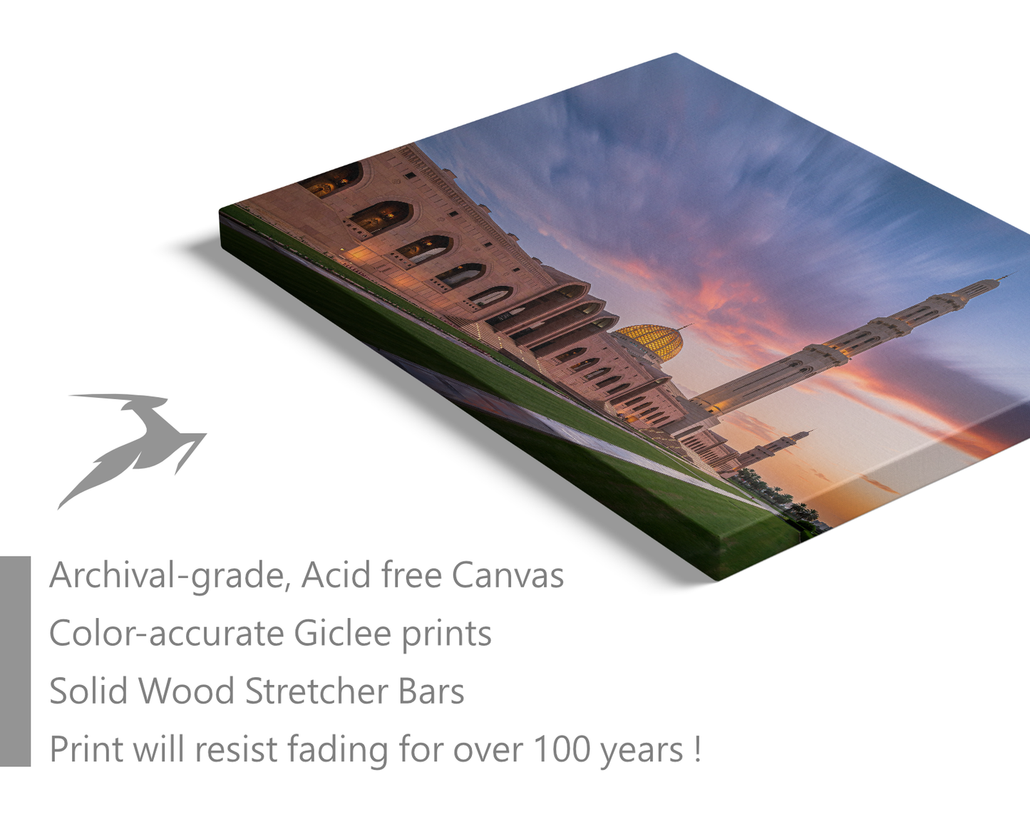 Oman, Sultan Qaboos Grand Mosque in Muscat