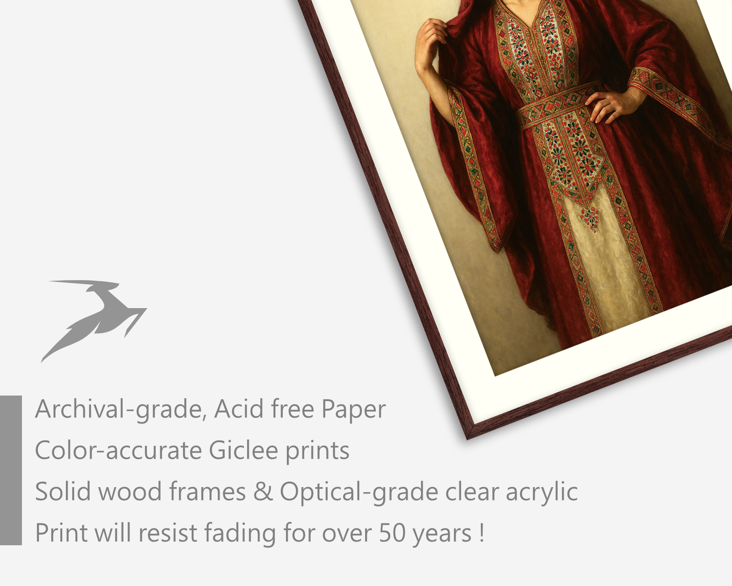 Woven Stories 15 : Traditional Arab Clothing in Art