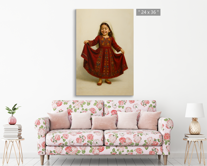 Woven Stories 7 : Traditional Arab Clothing in Art