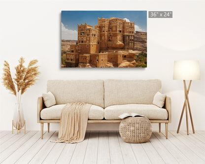 Yemen, Dar al-Hajar Palace