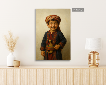 Woven Stories 1 : Traditional Arab Clothing in Art