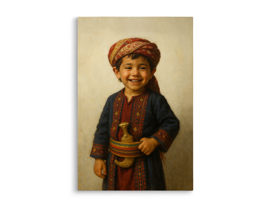 Woven Stories 1 : Traditional Arab Clothing in Art