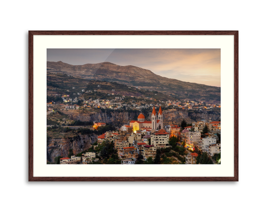 Lebanon, Bsharri Village in the Mountains