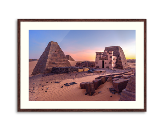 Sudan, Pyramids of Meroe in Al Khartoum