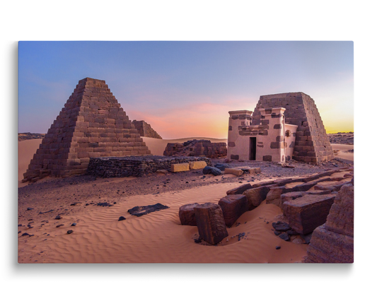 Sudan, Pyramids of Meroe in Al Khartoum