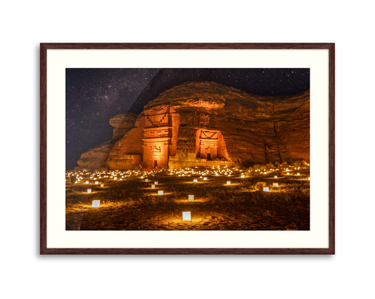 Saudi Arabia, The Ancient Nabataean Tombs in Al-Ula