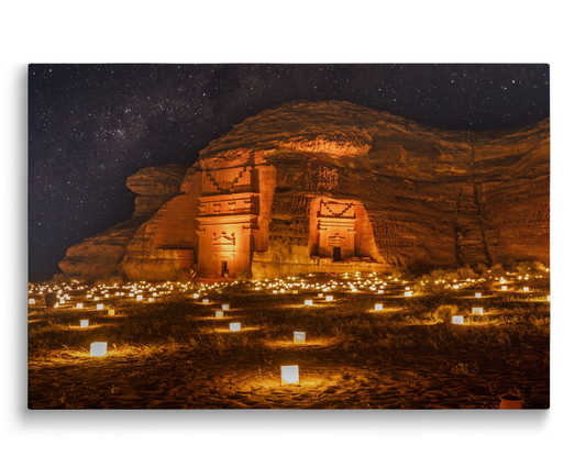 Saudi Arabia, The Ancient Nabataean Tombs in Al-Ula