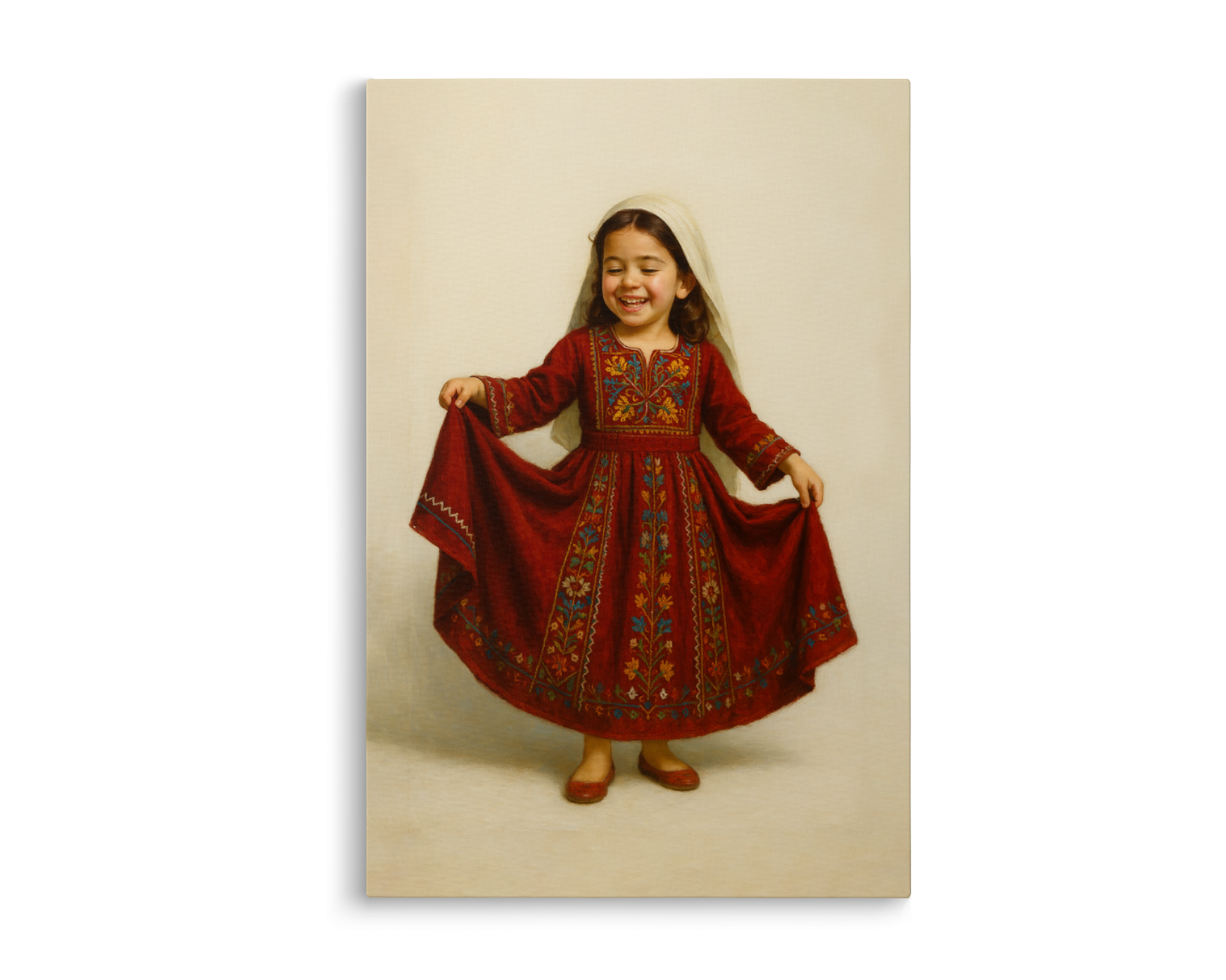 Woven Stories 7 : Traditional Arab Clothing in Art – Arabian Art Center