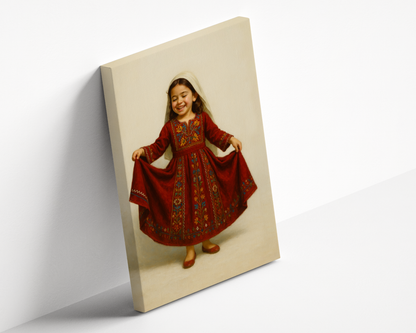 Woven Stories 7 : Traditional Arab Clothing in Art